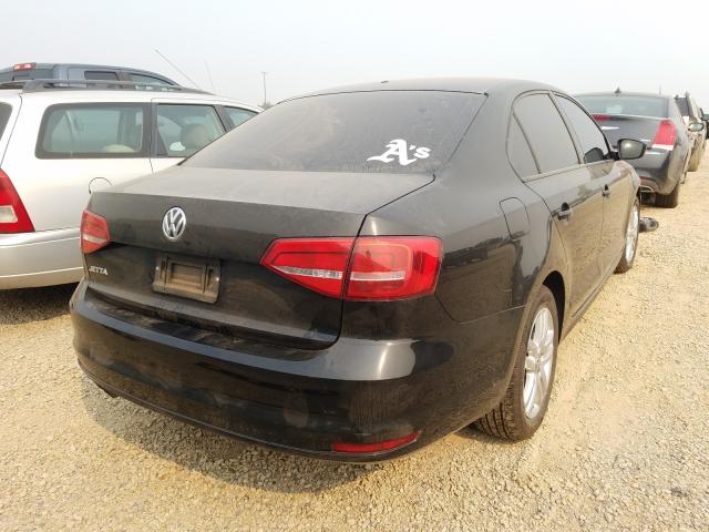 3VW2K7AJ8FM354015 - 2015 VOLKSWAGEN JETTA BASE 黑色 照片 4