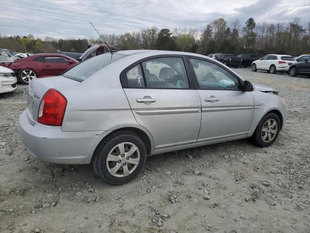 KMHCN46C09U332383 - 2009 HYUNDAI ACCENT GLS SILVER photo 3