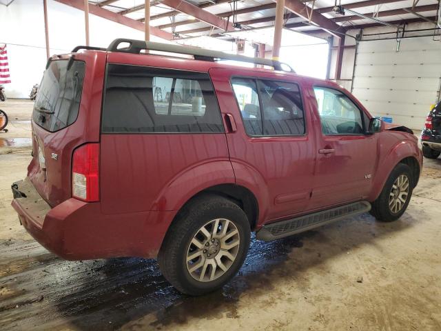 5N1BR18B58C637790 - 2008 NISSAN PATHFINDER LE 红色 照片 3