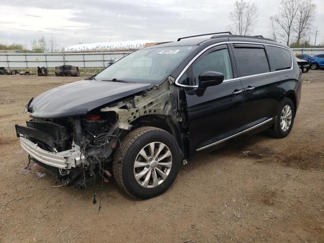 2C4RC1BG2HR753139 - 2017 CHRYSLER PACIFICA TOURING L შავი ფოტო 1