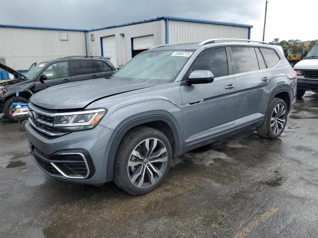 1V2CR2CA8MC578840 - 2021 VOLKSWAGEN ATLAS SEL R-LINE GRAY photo 1