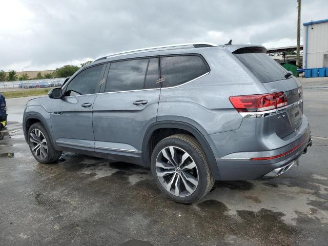 1V2CR2CA8MC578840 - 2021 VOLKSWAGEN ATLAS SEL R-LINE GRAY photo 2