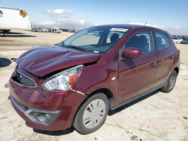 ML32A3HJ7JH007022 - 2018 MITSUBISHI MIRAGE ES PURPLE photo 1