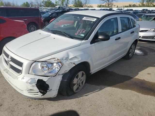 1B3HB28B57D316237 - 2007 DODGE CALIBER WHITE photo 1