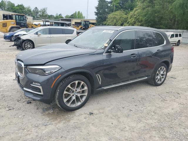 5UXCR6C59KLL24044 - 2019 BMW X5 XDRIVE40I GRAY photo 1