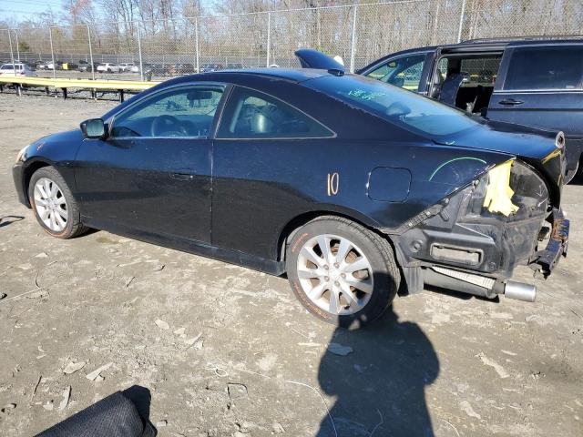 1HGCM82606A006502 - 2006 HONDA ACCORD EX BLACK photo 2