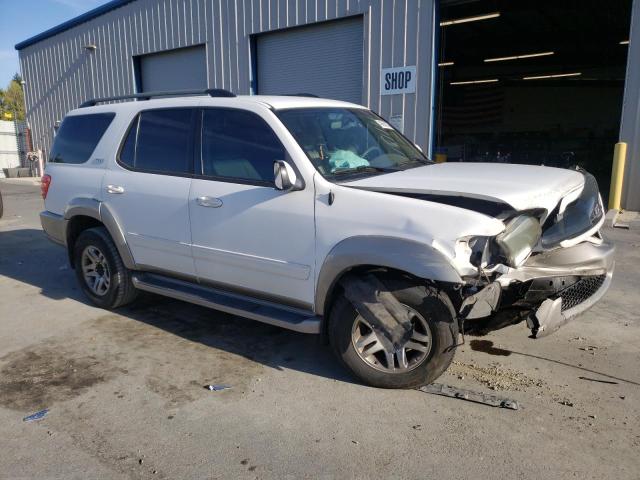 5TDZT34A24S226711 - 2004 TOYOTA SEQUOIA SR5 WHITE photo 4