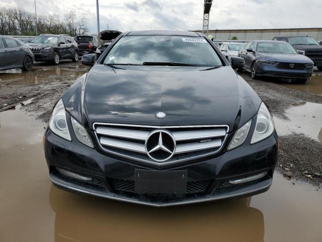 WDDKJ5KBXCF134233 - 2012 MERCEDES-BENZ E 350 BLACK photo 5