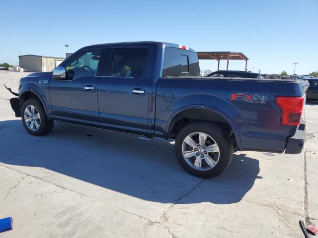 1FTEW1EG3JFB57911 - 2018 FORD F150 SUPERCREW BLUE photo 2