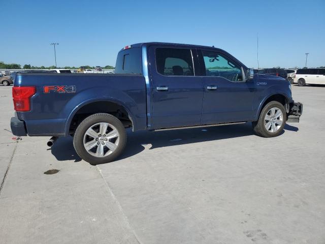 1FTEW1EG3JFB57911 - 2018 FORD F150 SUPERCREW BLUE photo 3