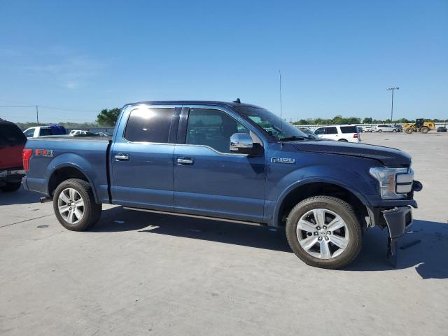 1FTEW1EG3JFB57911 - 2018 FORD F150 SUPERCREW BLUE photo 4