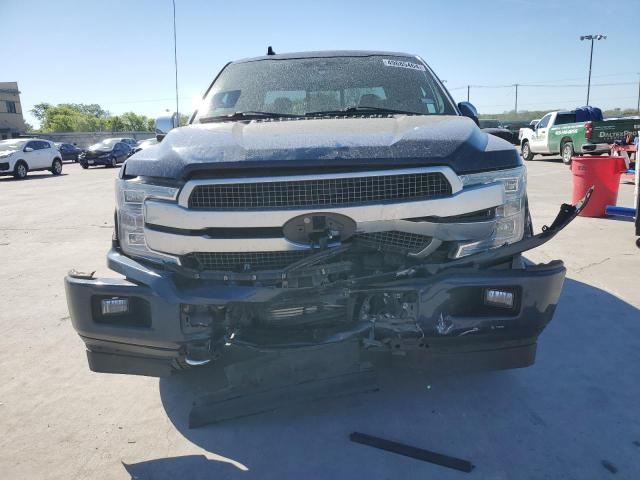 1FTEW1EG3JFB57911 - 2018 FORD F150 SUPERCREW BLUE photo 5