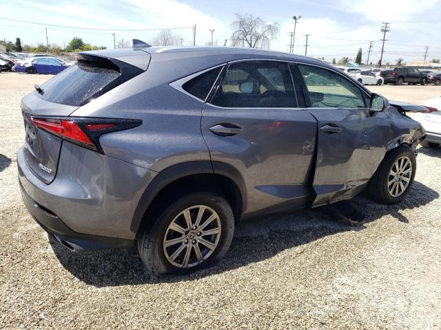 JTJYARBZ0J2094299 - 2018 LEXUS NX 300 BASE ნაცრისფერი ფოტო 3