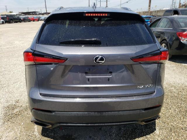 JTJYARBZ0J2094299 - 2018 LEXUS NX 300 BASE ნაცრისფერი ფოტო 6