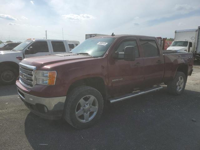 1GT120C85DF110531 - 2013 GMC SIERRA K2500 SLE MAROON photo 1