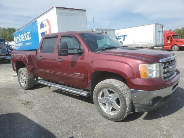 1GT120C85DF110531 - 2013 GMC SIERRA K2500 SLE MAROON photo 4