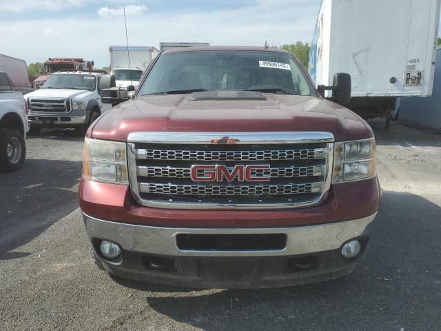 1GT120C85DF110531 - 2013 GMC SIERRA K2500 SLE MAROON photo 5