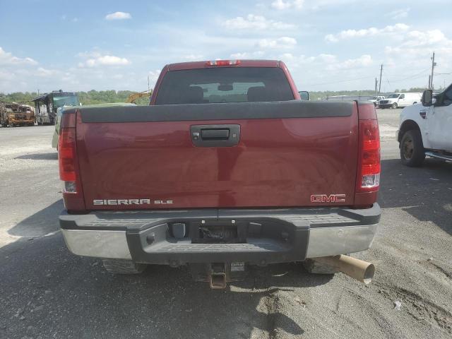 1GT120C85DF110531 - 2013 GMC SIERRA K2500 SLE MAROON photo 6