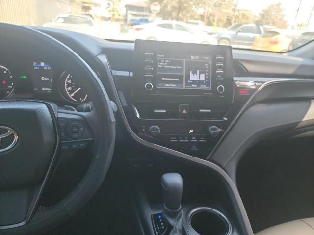 4T1T11AK9PU114559 - 2023 TOYOTA CAMRY SE NIGHT SHADE WHITE photo 9