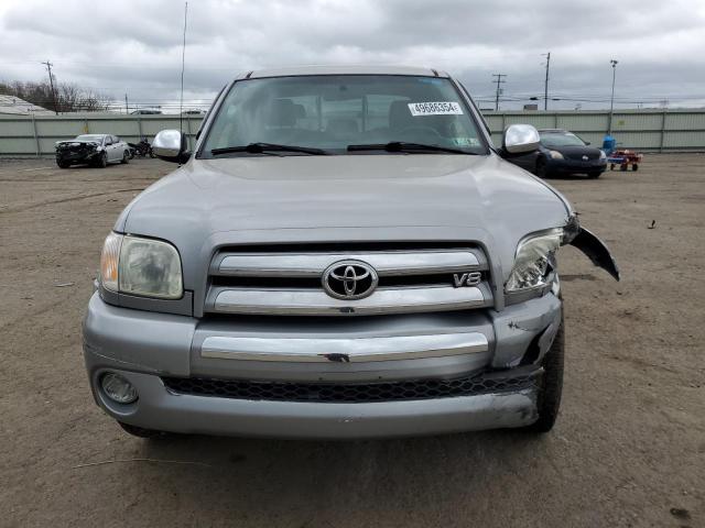 5TBBT44125S456363 - 2005 TOYOTA TUNDRA ACCESS CAB SR5 SILVER photo 5