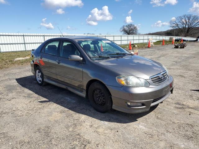 1NXBR32E27Z865480 - 2007 TOYOTA COROLLA CE GRAY photo 4