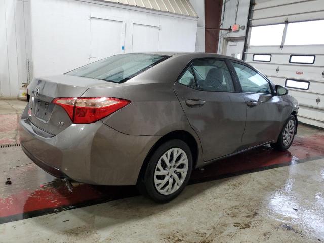 5YFBURHE9KP920669 - 2019 TOYOTA COROLLA L TAN photo 3