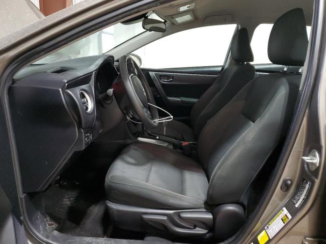 5YFBURHE9KP920669 - 2019 TOYOTA COROLLA L TAN photo 7