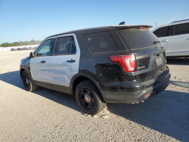 1FM5K8AR3KGB15449 - 2019 FORD EXPLORER POLICE INTERCEPTOR İki rəngli foto 2