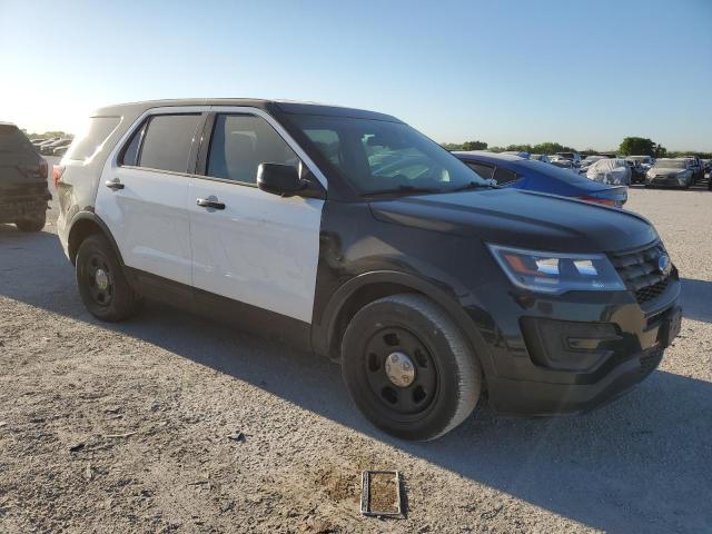 1FM5K8AR3KGB15449 - 2019 FORD EXPLORER POLICE INTERCEPTOR İki rəngli foto 4