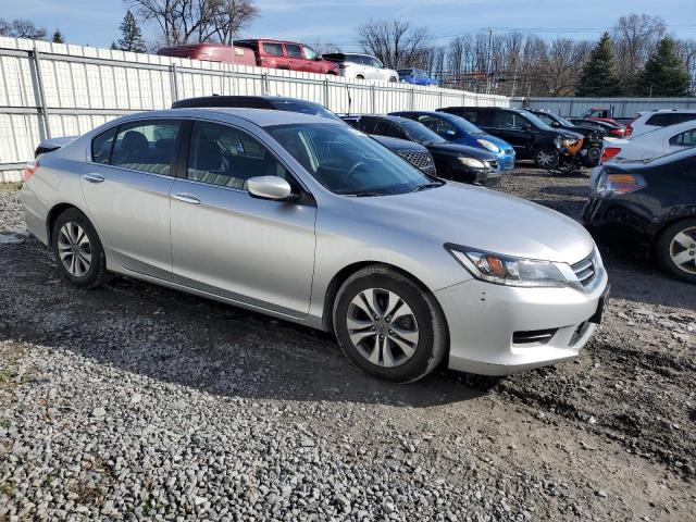 1HGCR2E35FA117448 - 2015 HONDA ACCORD LX SILVER photo 4