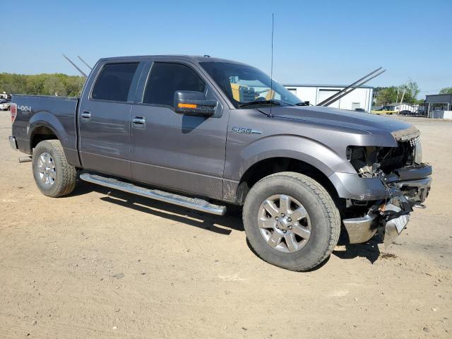 1FTFW1EF9DKG41122 - 2013 FORD F150 SUPERCREW SILVER photo 4