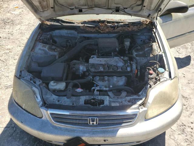 2HGEJ6610YH586441 - 2000 HONDA CIVIC BASE SILVER photo 11