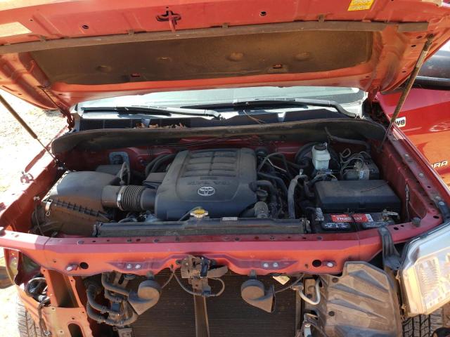 5TFUW5F14FX463580 - 2015 TOYOTA TUNDRA DOUBLE CAB SR/SR5 RED photo 11