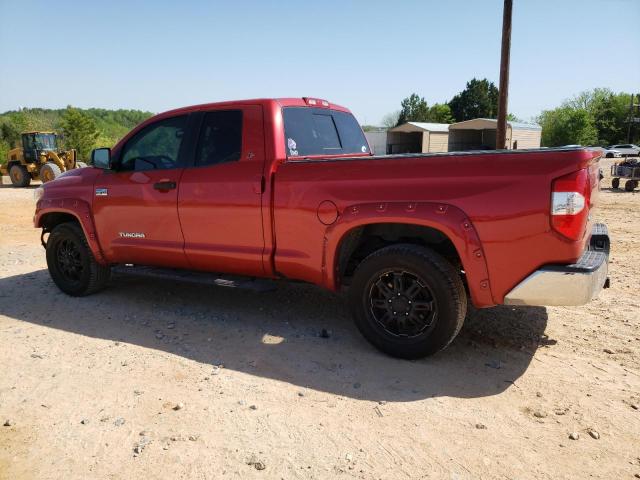 5TFUW5F14FX463580 - 2015 TOYOTA TUNDRA DOUBLE CAB SR/SR5 RED photo 2