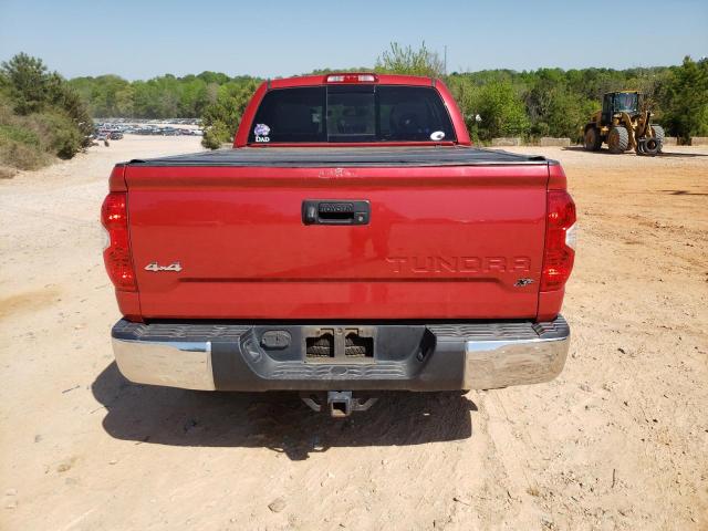5TFUW5F14FX463580 - 2015 TOYOTA TUNDRA DOUBLE CAB SR/SR5 RED photo 6