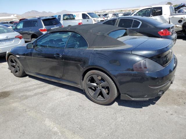 WBAEB53509C224057 - 2009 BMW 650 I BLACK photo 2