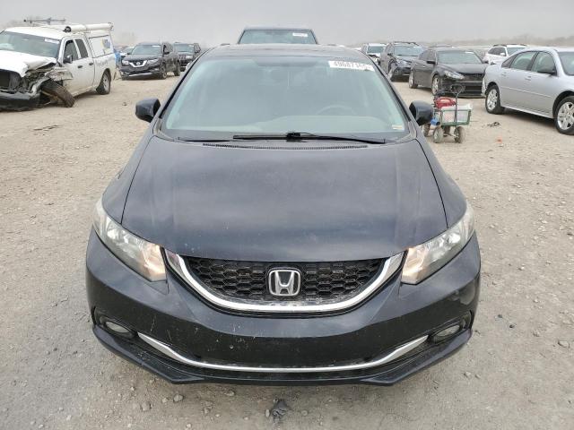 19XFB2F96DE034768 - 2013 HONDA CIVIC EXL BLACK photo 5
