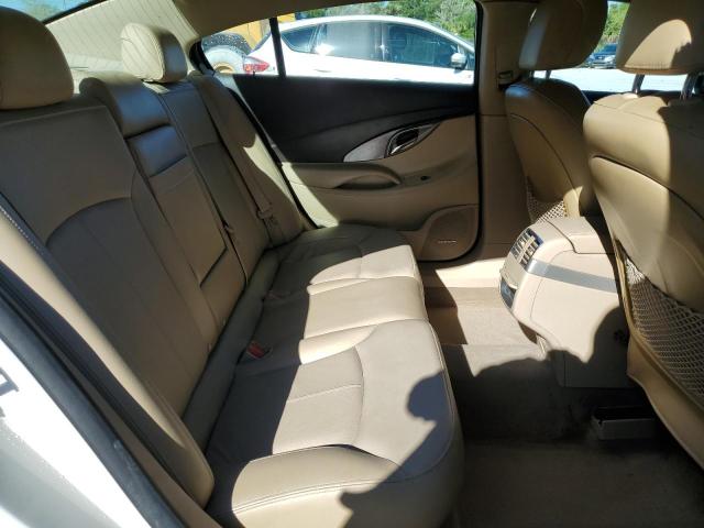 1G4GE5ED0BF255946 - 2011 BUICK LACROSSE CXS WHITE photo 10