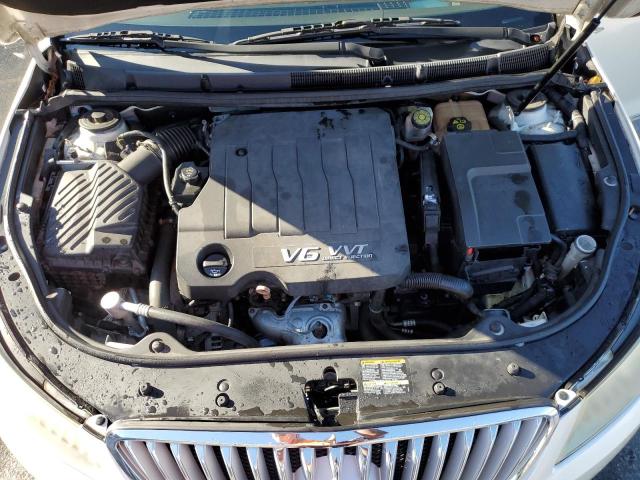 1G4GE5ED0BF255946 - 2011 BUICK LACROSSE CXS WHITE photo 11