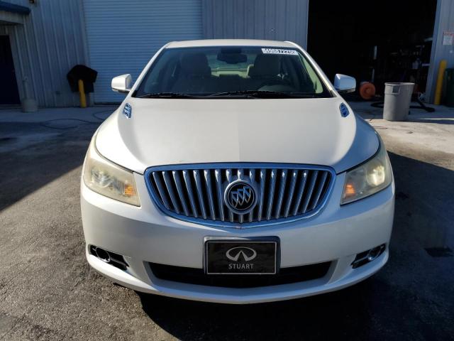 1G4GE5ED0BF255946 - 2011 BUICK LACROSSE CXS WHITE photo 5
