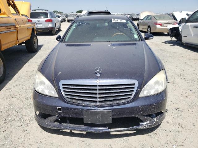 WDDNG71X59A282087 - 2009 MERCEDES-BENZ S 550 BLUE photo 5