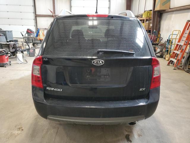 KNAHH8A80C7376172 - 2012 KIA RONDO BLACK photo 6