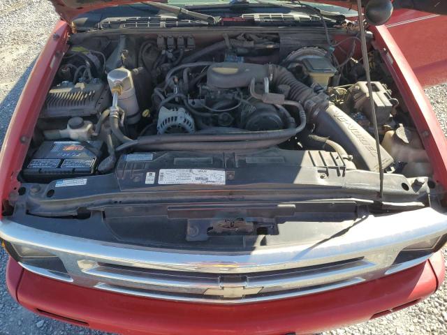 1GCCS19X6V8110931 - 1997 CHEVROLET S TRUCK S10 RED photo 11