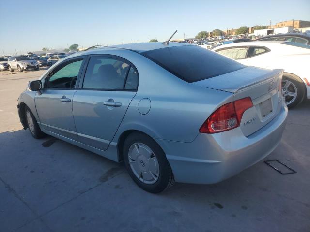 JHMFA36258S014556 - 2008 HONDA CIVIC HYBRID SILVER photo 2