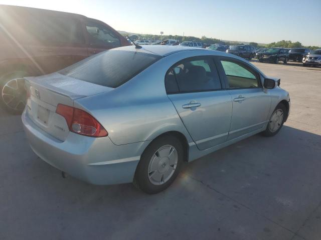 JHMFA36258S014556 - 2008 HONDA CIVIC HYBRID SILVER photo 3