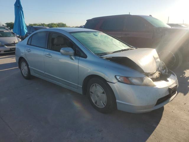 JHMFA36258S014556 - 2008 HONDA CIVIC HYBRID SILVER photo 4