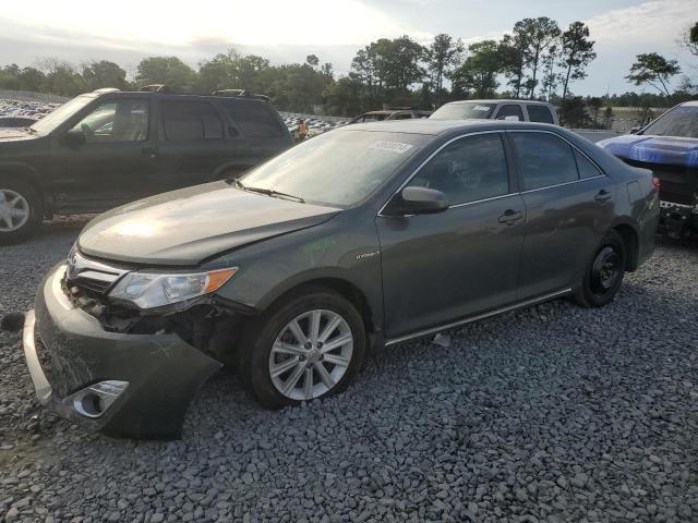 4T1BD1FK8CU034367 - 2012 TOYOTA CAMRY HYBRID GRAY photo 1