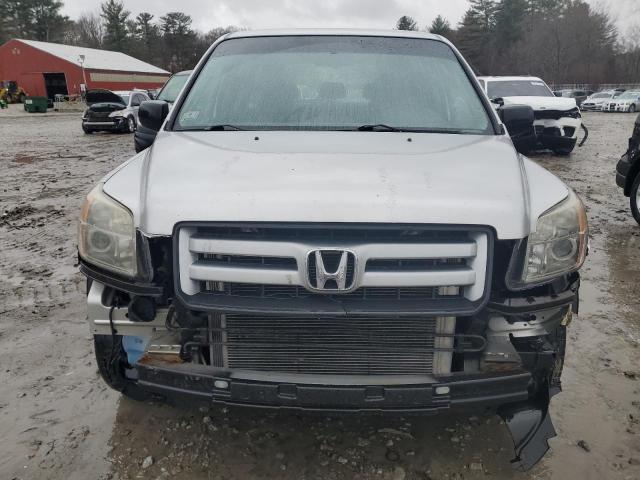 5FNYF18107B024444 - 2007 HONDA PILOT LX SILVER photo 5