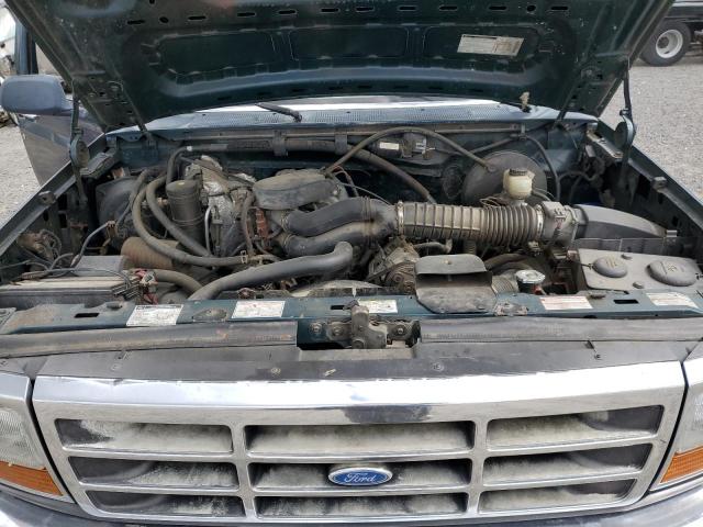 1FTEF14N6SLB71904 - 1995 FORD F150 GRAY photo 11