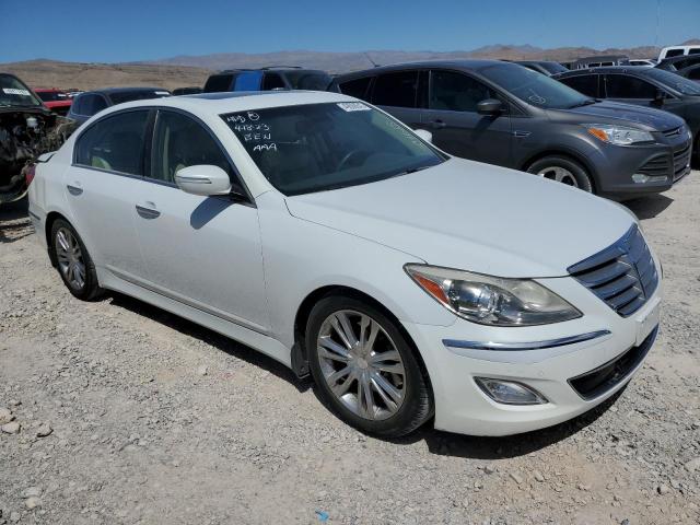 KMHGC4DD2CU185381 - 2012 HYUNDAI GENESIS 3.8L WHITE photo 4